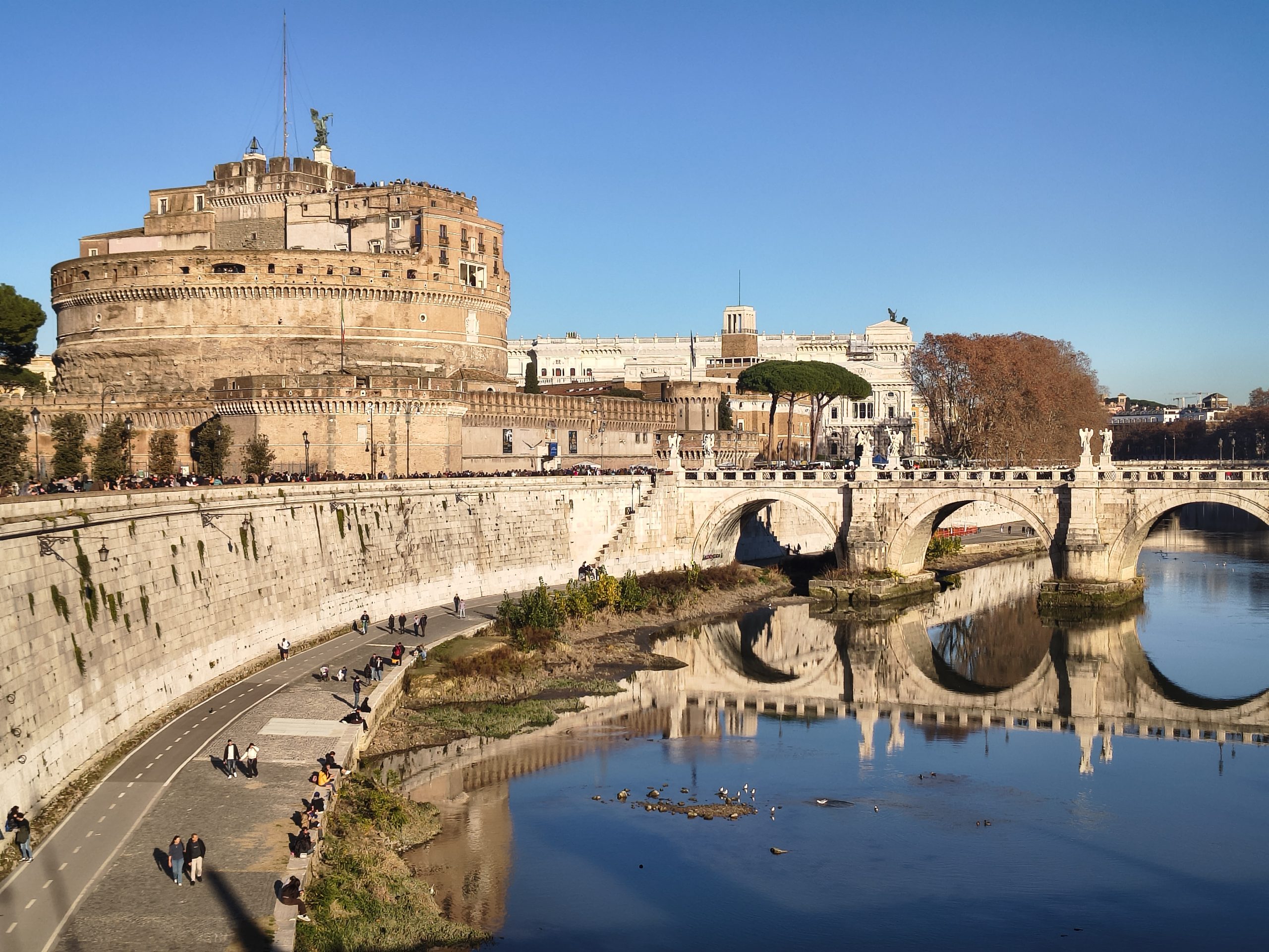 Rom, Italien und Vatikanstadt mit kleinen Kindern und Baby